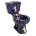 Talavera Toilet Set Unicornio Amarillo